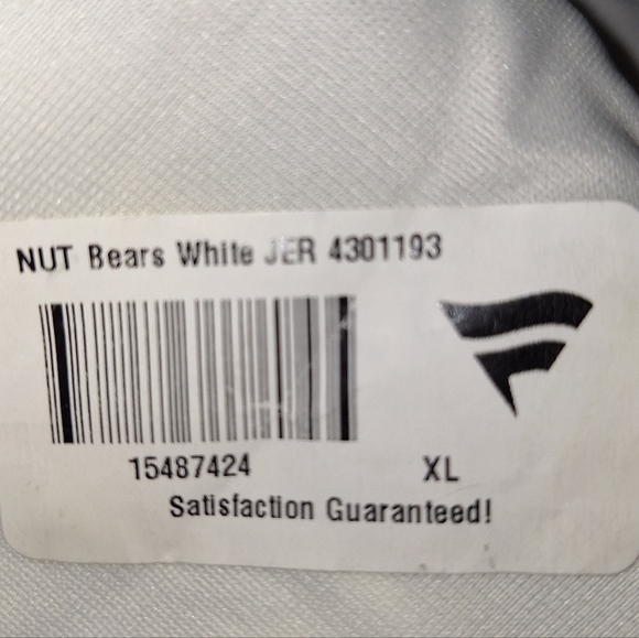 A Nike official NFL Chicago Bears #1 Fields jersey in a men's size XL. NWT. - Picture 6 of 6